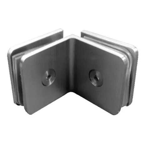Conector 2" Recto 90&ordm; Vidrio a Vidrio.